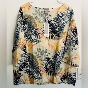 CHICO’S NO IRON, Blusa para mujer, Talla 3 (16-18)